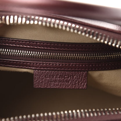 Givenchy Metallic Sugar Goatskin Small Antigona Oxblood 8 of 10