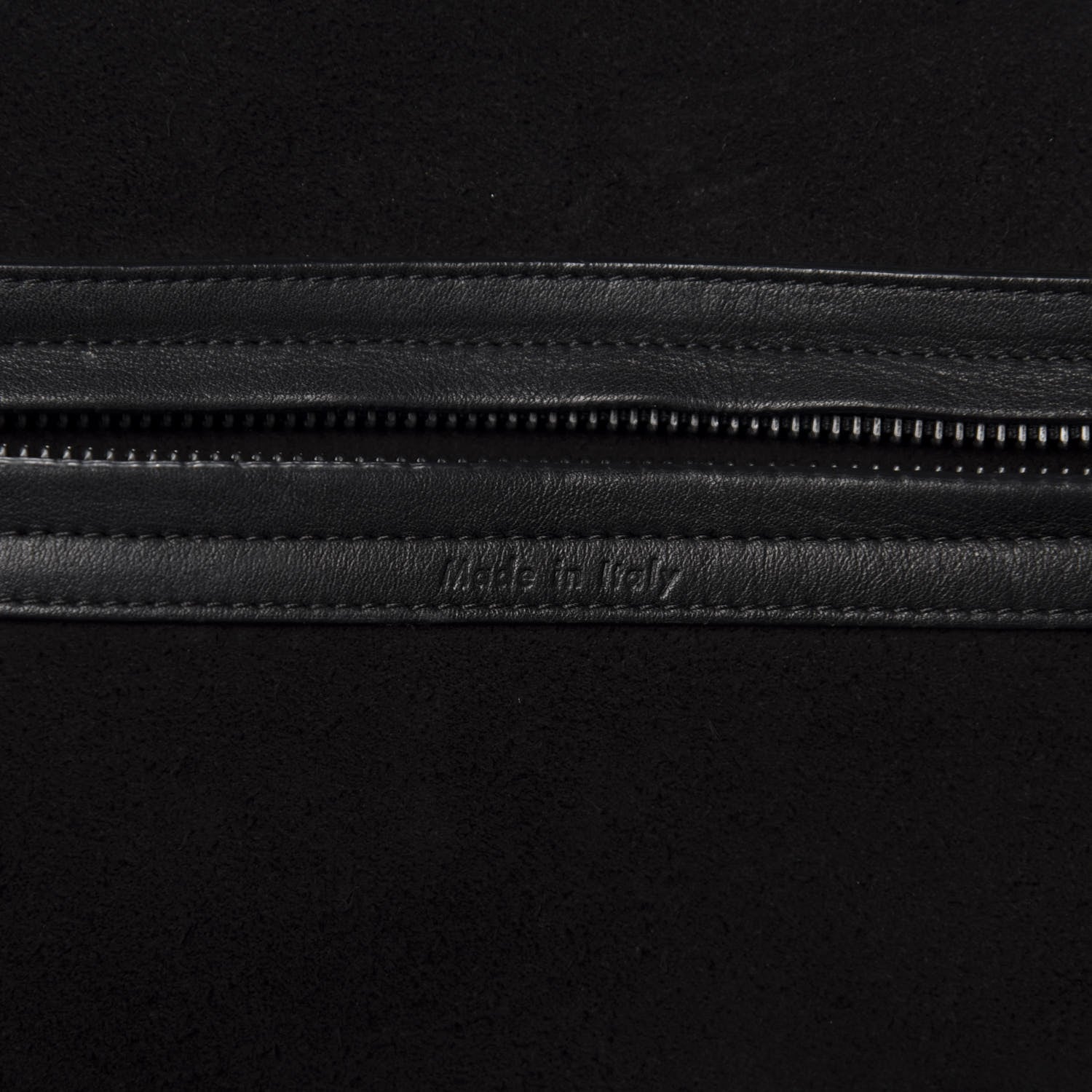 Celine Grained Calfskin Medium Phantom Luggage Black 7 of 8