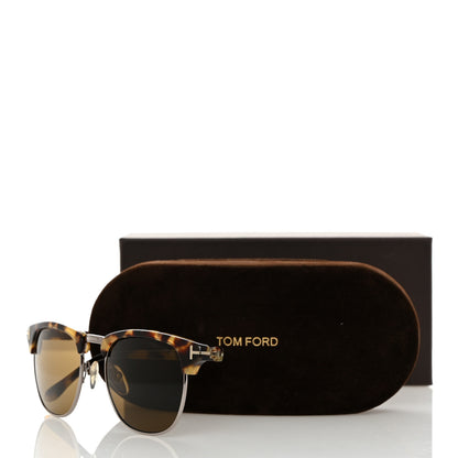 Tom Ford Tortoise Shell Henry Sunglasses TF248 8 of 8