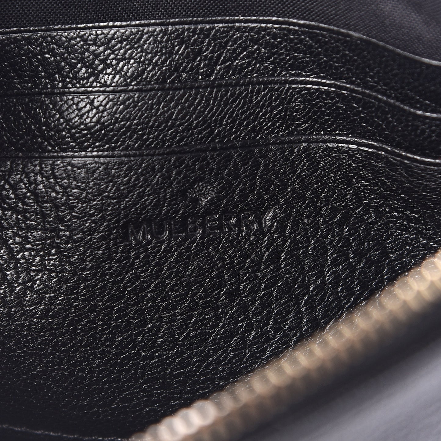 Glossy Goatskin Tree Pouch Black