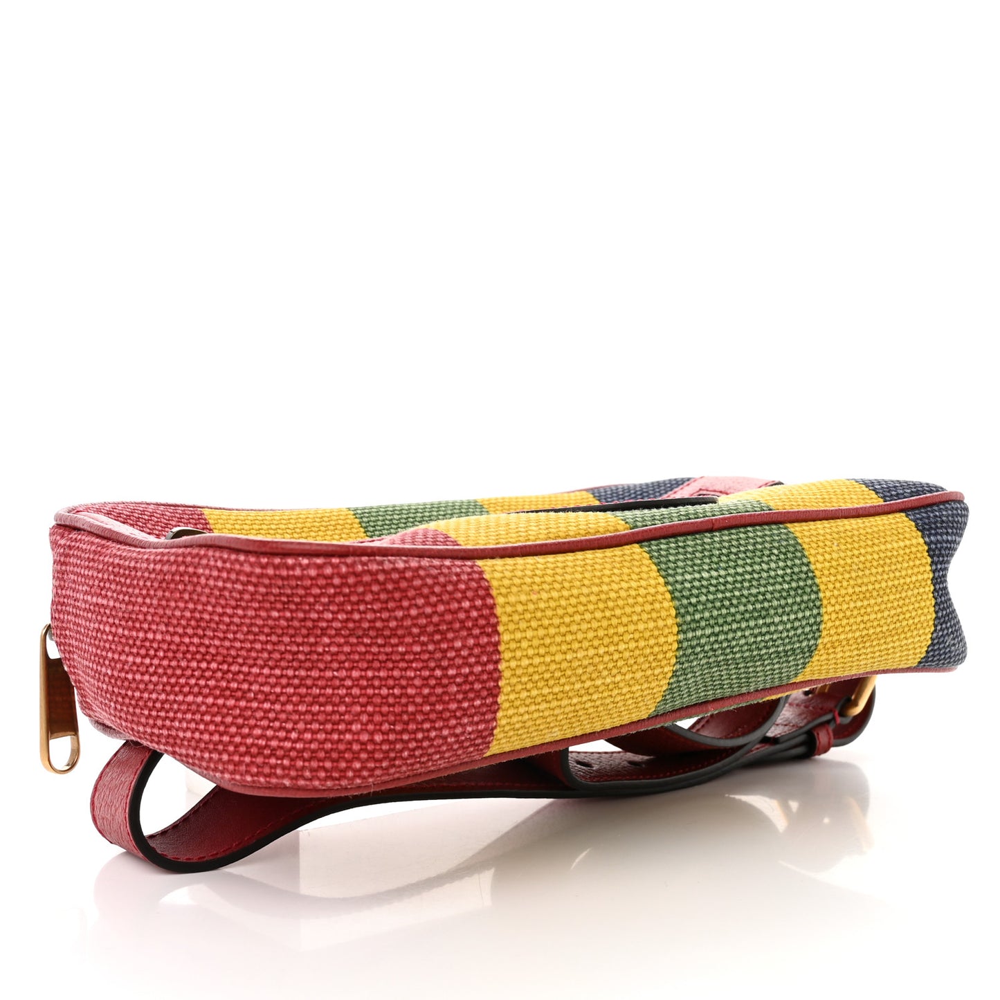 Canvas Marley Stripe Script Logo Gucci Belt Bag 80 32 Multicolor
