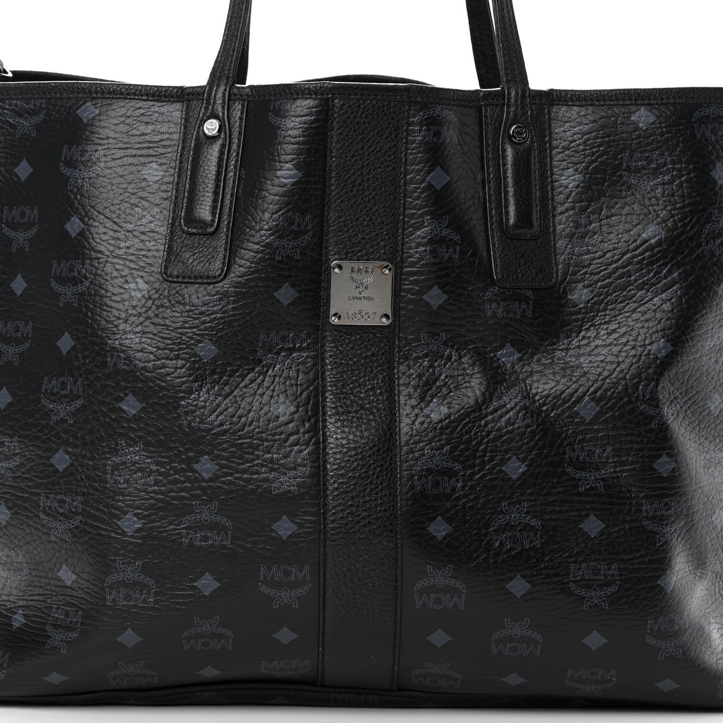 Visetos Large Liz Reversible Shopper Tote Black