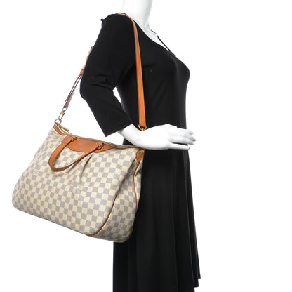 Louis Vuitton Damier Azur Siracusa GM 3 of 21