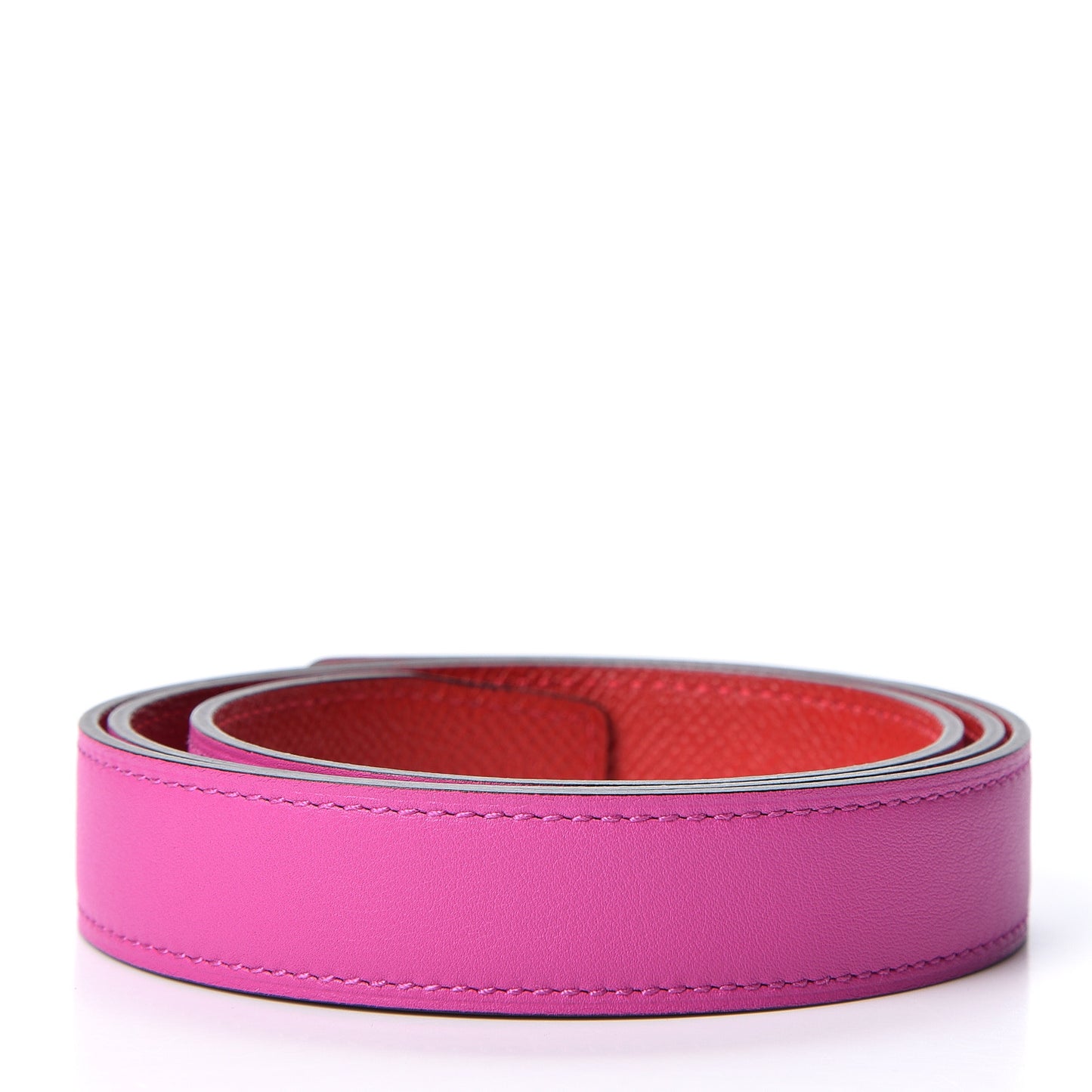 Epsom Swift 24mm Belt Strap 80 Magnolia Rouge Casaque
