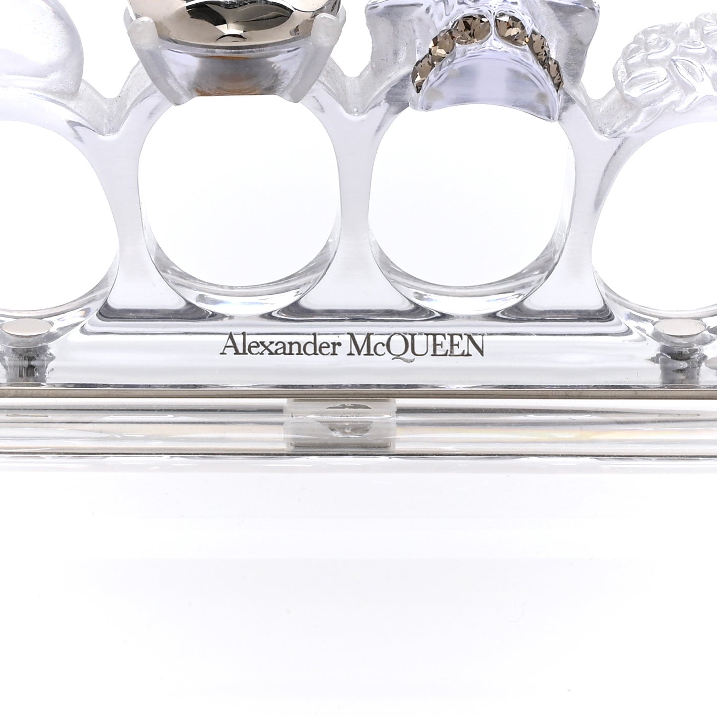 Resin Knuckle Clutch Transparent