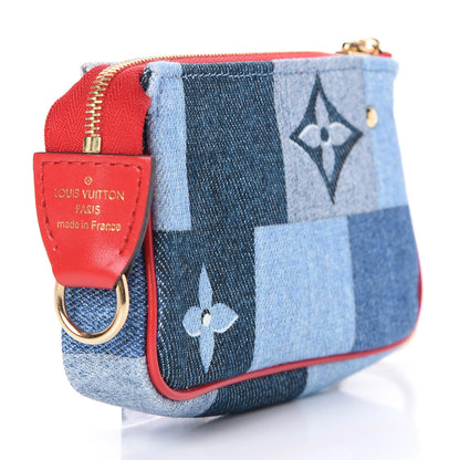 Louis Vuitton Denim Micro Pochette Accessories Denim Rouge 3 of 11