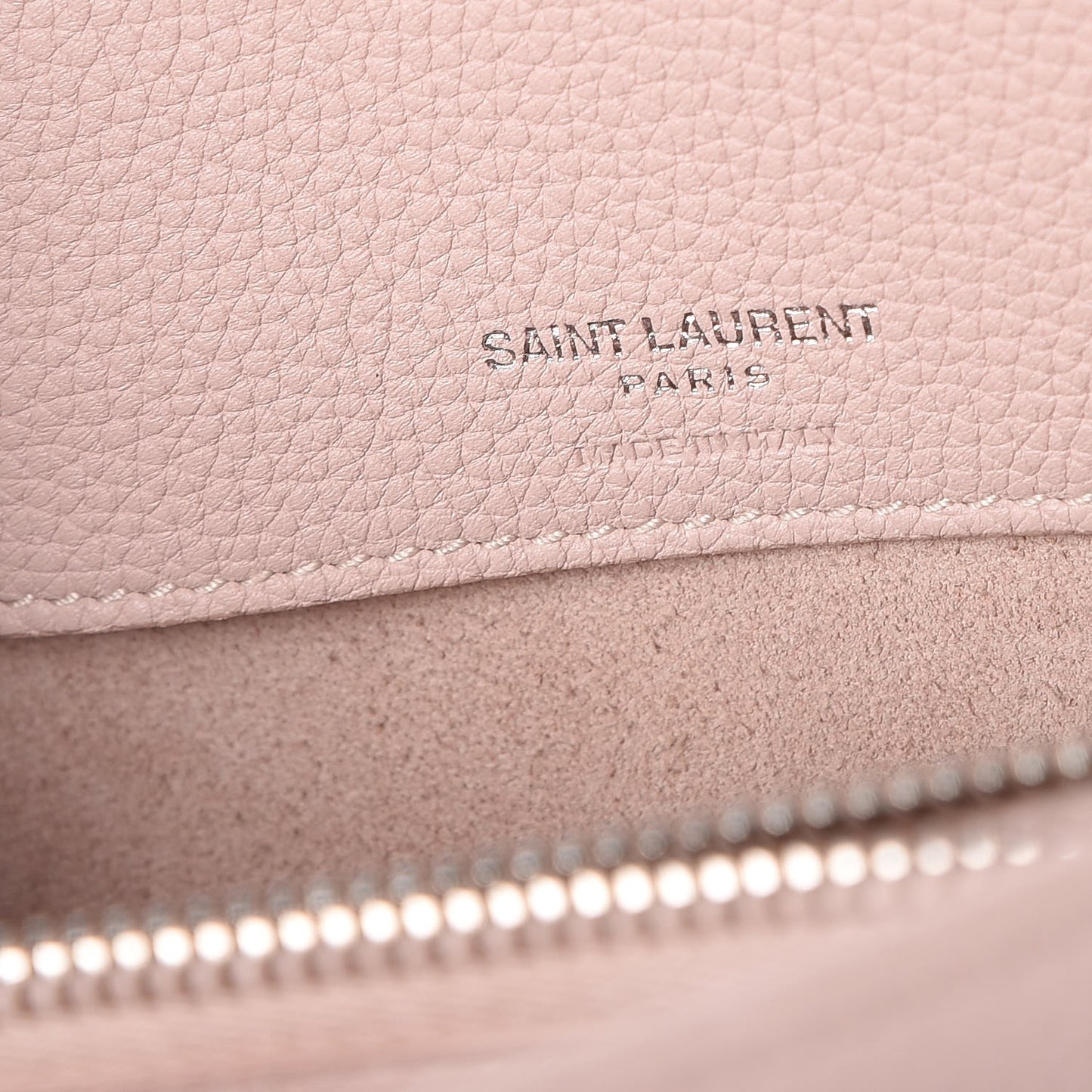 Grained Calfskin Small Supple Sac De Jour Rose