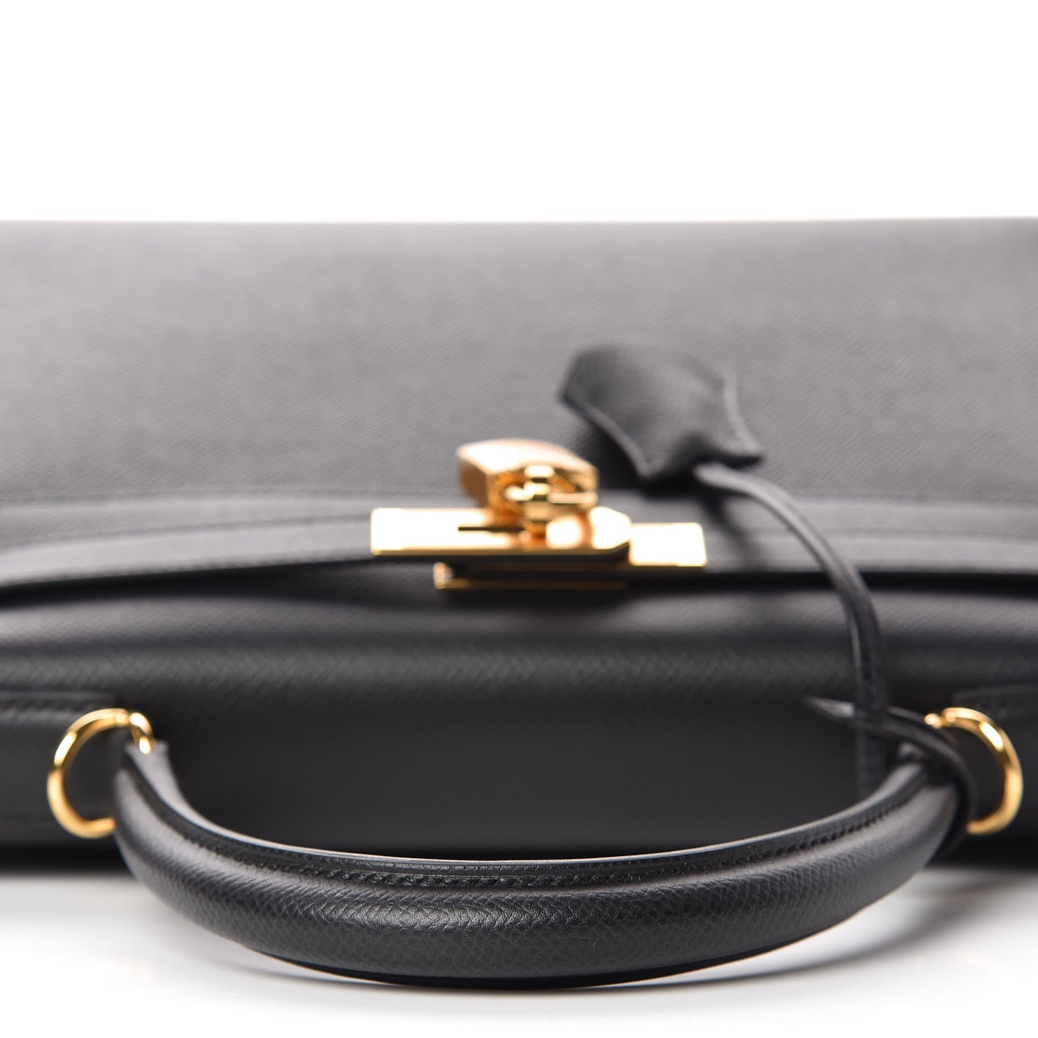 Hermes Epsom Kelly Sellier 28 Black 10 of 37