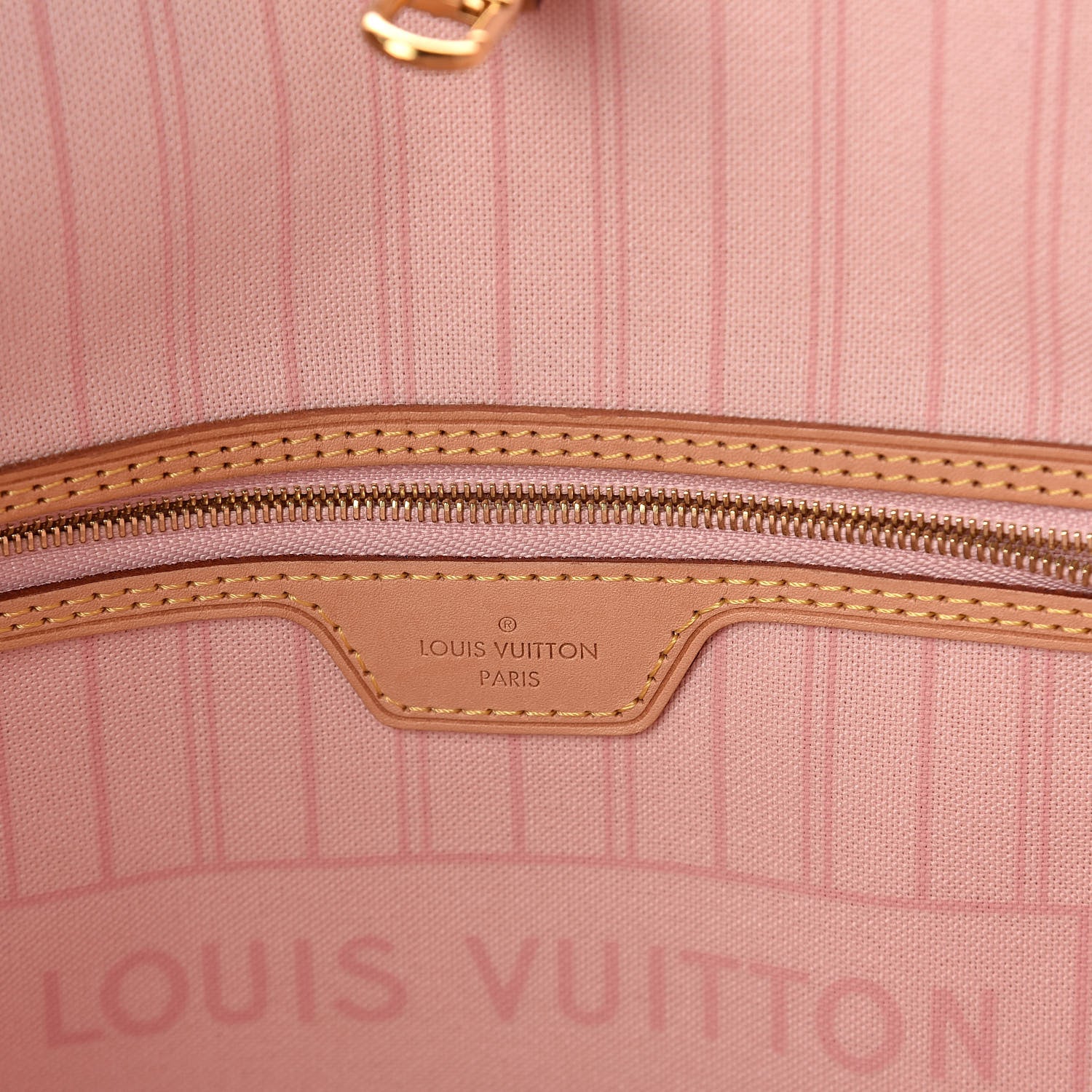 Louis Vuitton Damier Azur Neo Neverfull MM Rose Ballerine 7 of 12