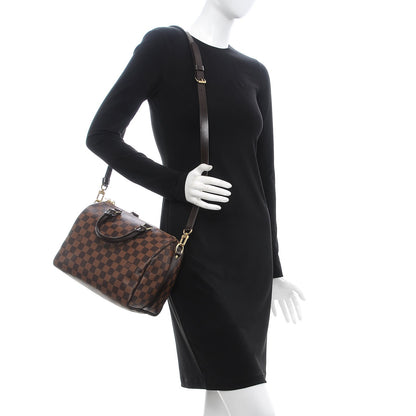 Louis Vuitton Damier Ebene Speedy Bandouliere 25 2 of 8