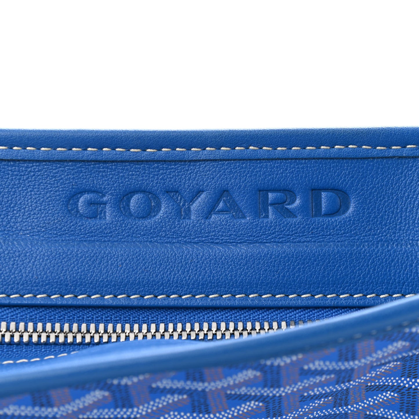 Goyardine Marquises Tote Sky Blue