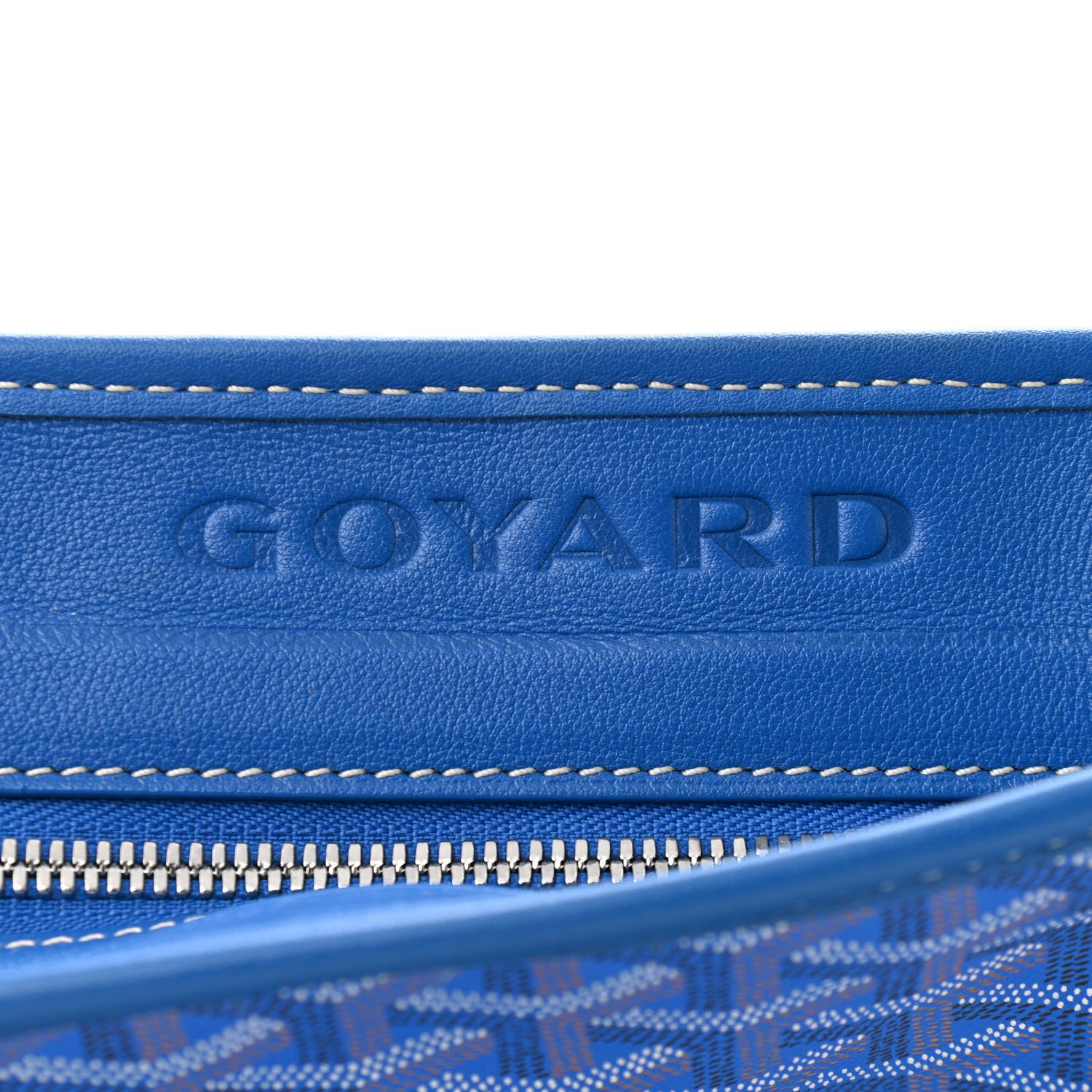 Goyard Goyardine Marquises Tote Sky Blue 2 of 13