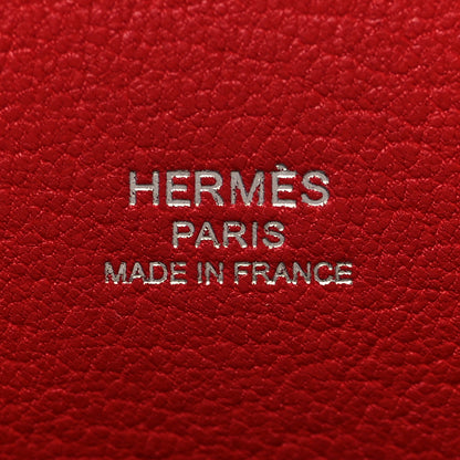 Hermes Taurillon Clemence Jypsiere 28 Rouge Casaque 5 of 8