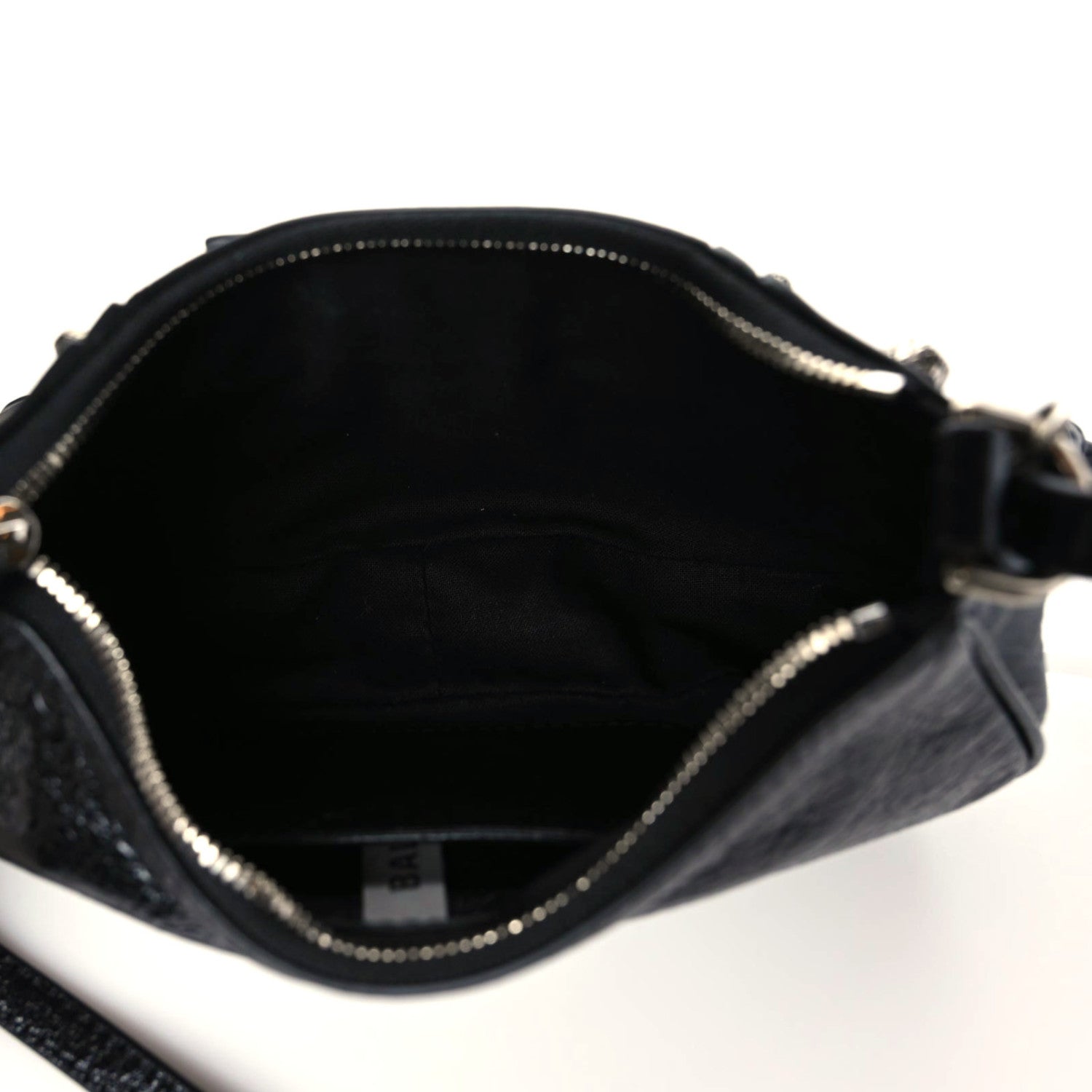 Balenciaga Agneau Arena Le Cagole Mini Purse With Chain Black 4 of 10