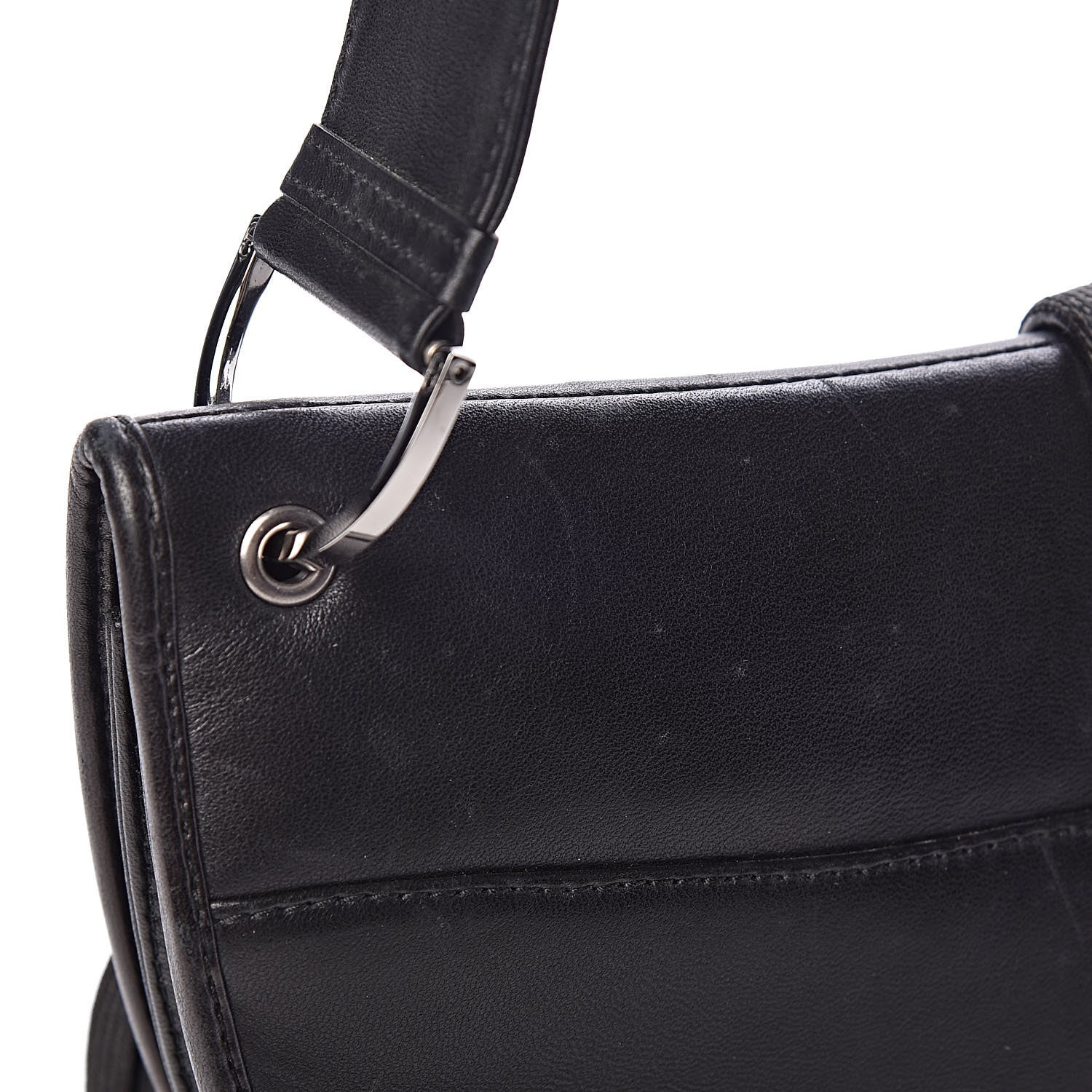Christian Dior Lambskin Admit It Hobo Black 11 of 17