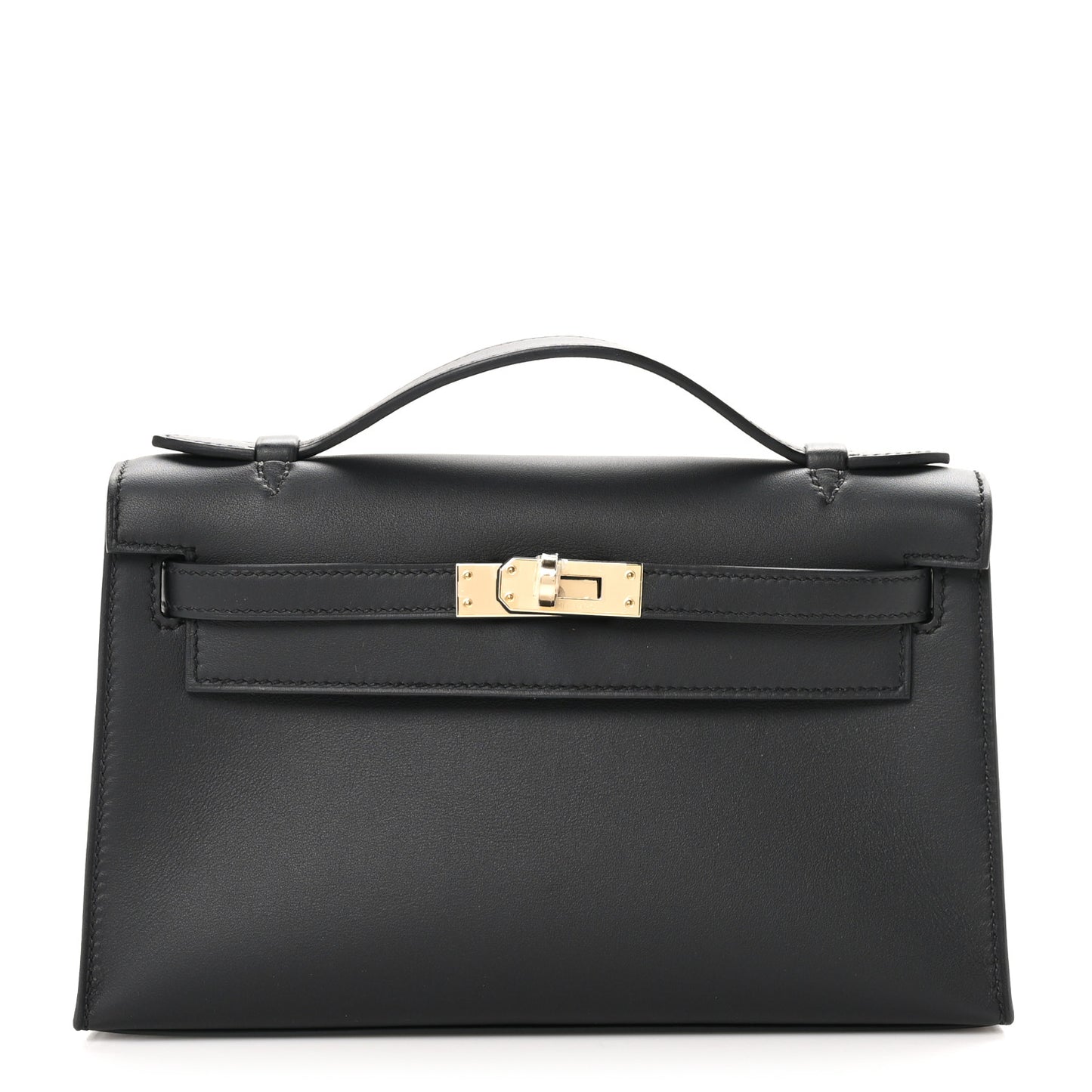 Swift Kelly Pochette Clutch Black