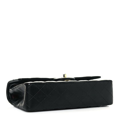 Chanel Lambskin Quilted Medium Double Flap Black 4 of 16