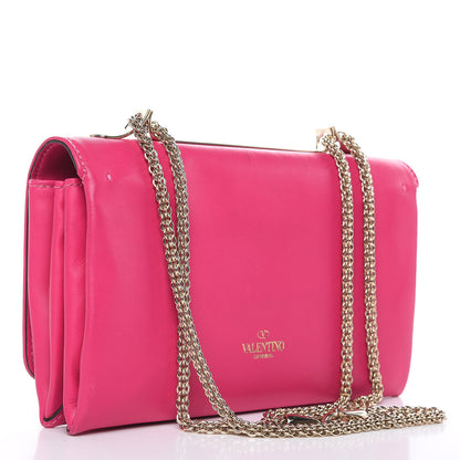 Valentino Garavani Calfskin Va Va Voom Shoulder Bag Pop Fuxia 3 of 12