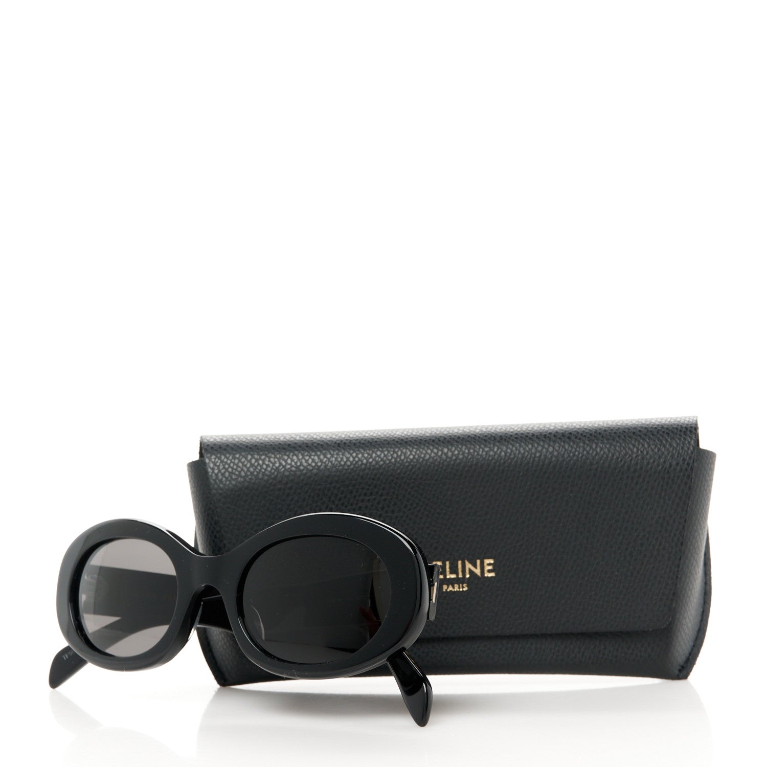 Celine Acetate Triomphe 01 Sunglasses CL 40194U Black 9 of 9
