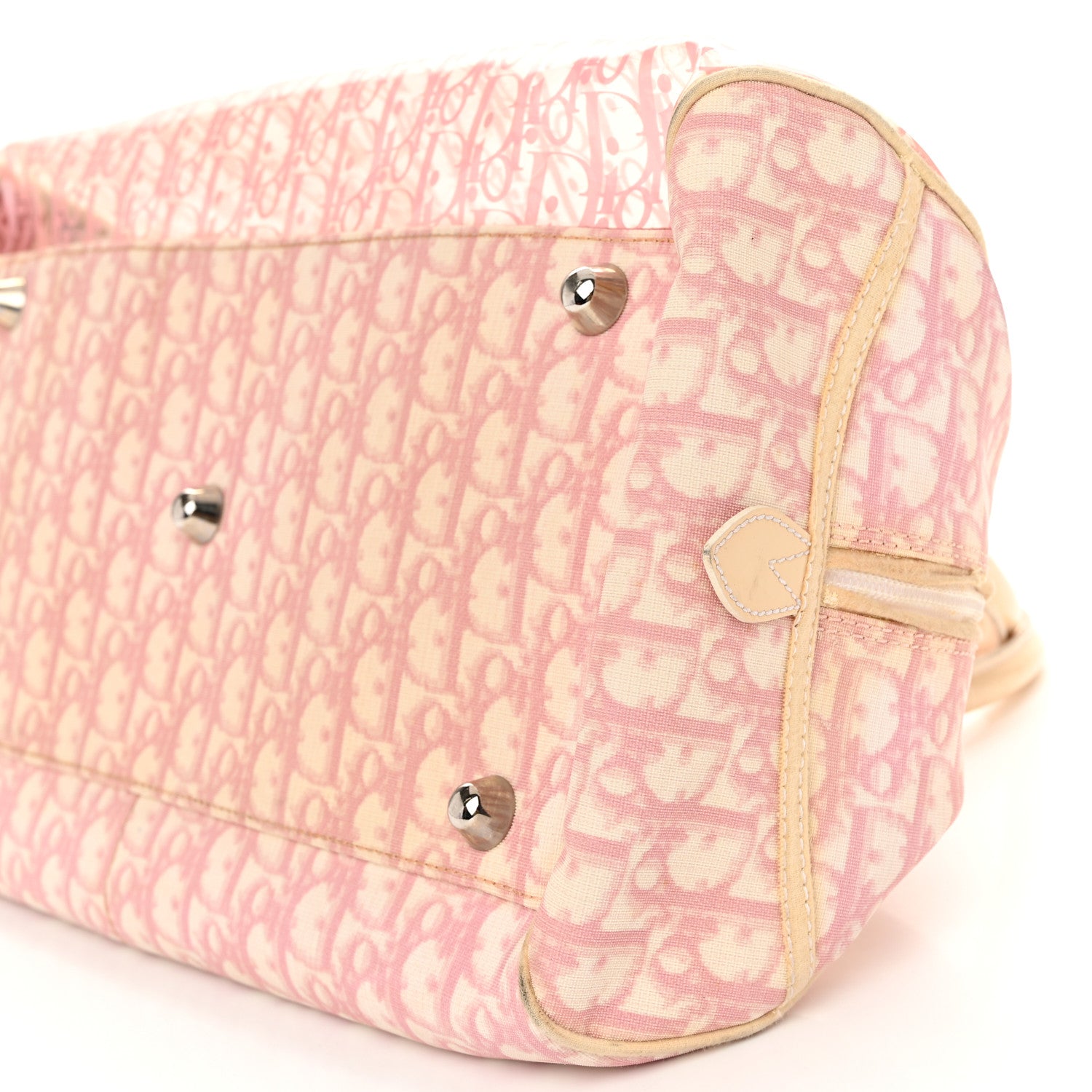 Christian Dior Monogram PVC Bowler Pink 10 of 13