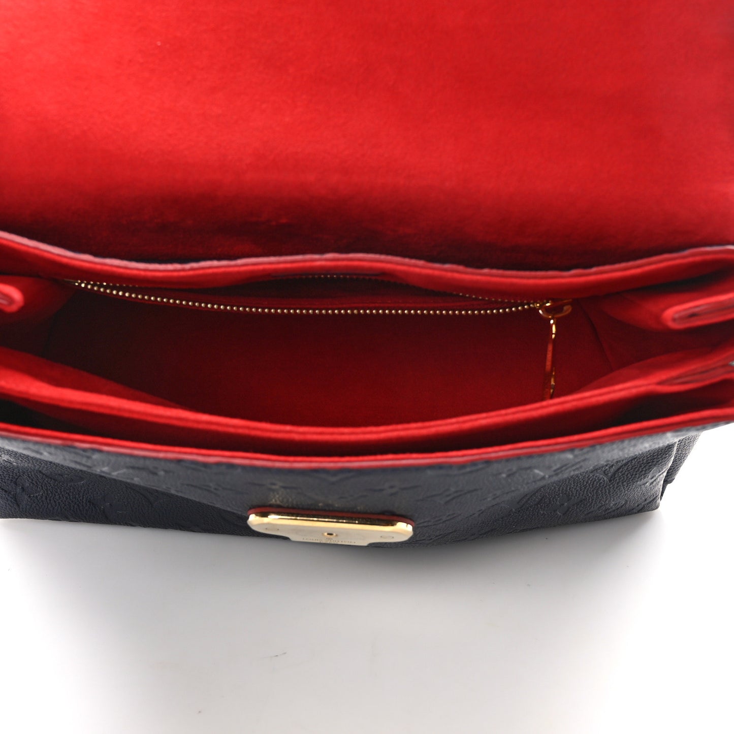 Empreinte Georges MM Marine Rouge