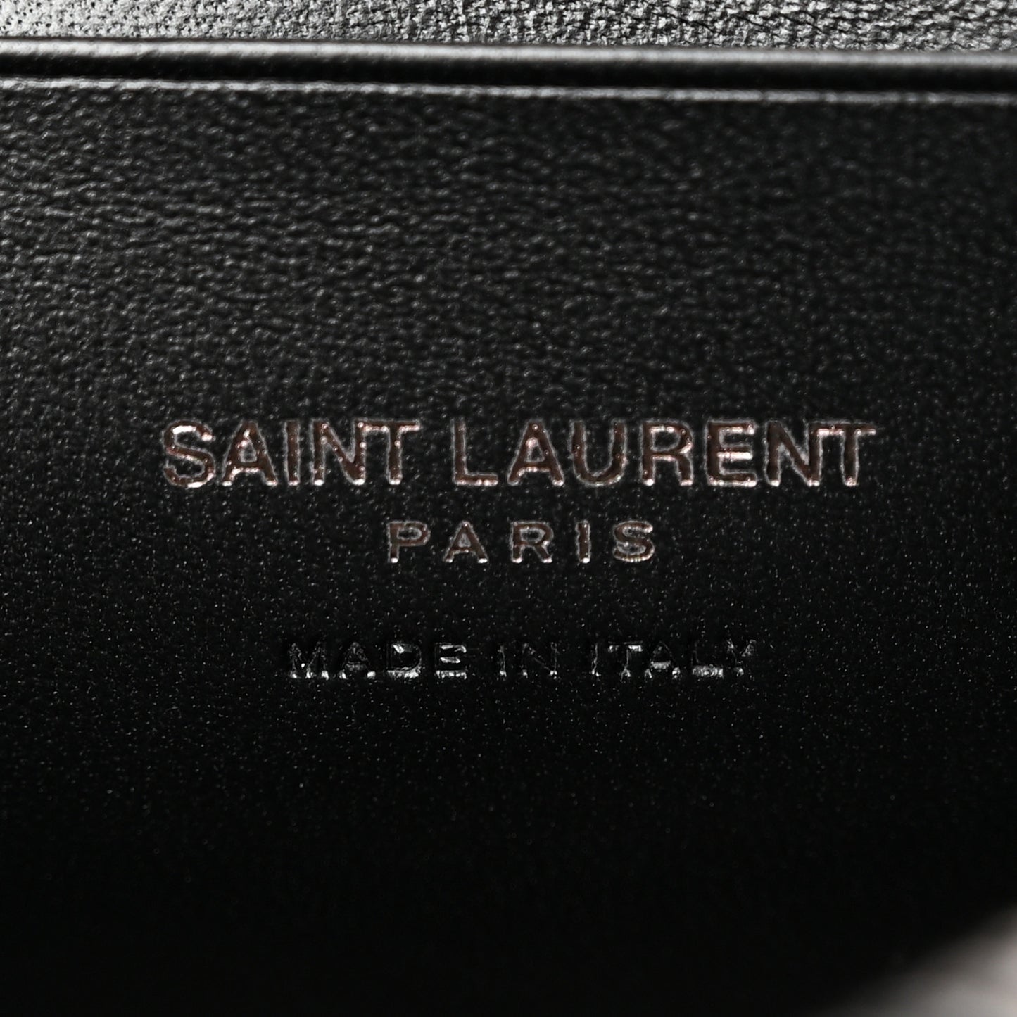 Calfskin Matelasse Monochrome Monogram Mini Lou Camera Bag Black