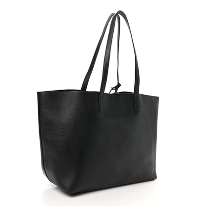 Saint Laurent Calfskin Large Shopping Tote Black 4 of 11