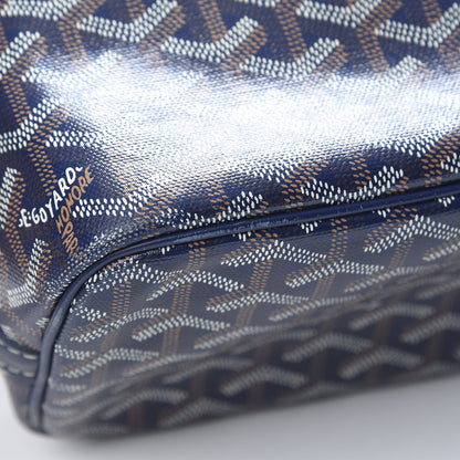 Goyard Goyardine Capetien Messenger Bag Navy 13 of 14