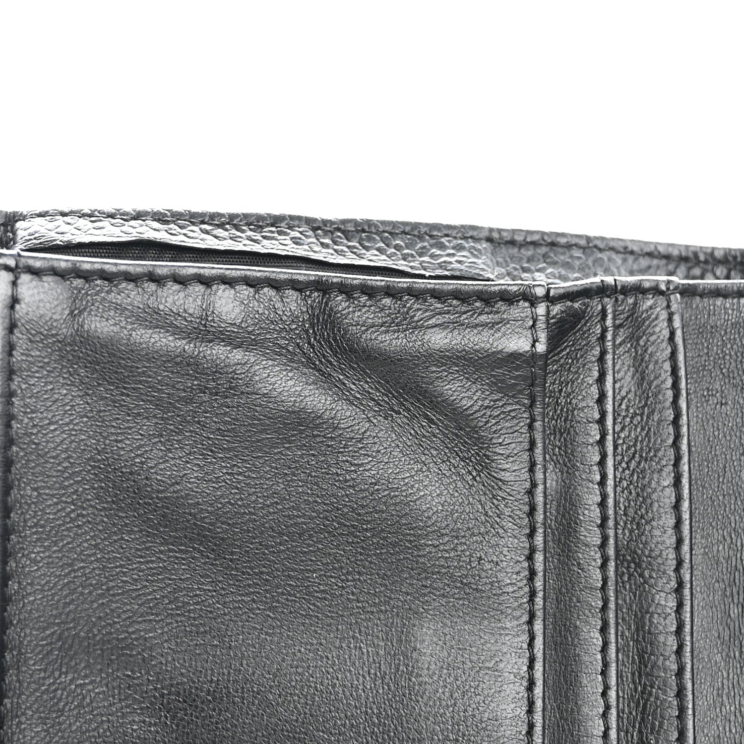 Chanel Caviar Timeless CC Flap Wallet Black 9 of 13