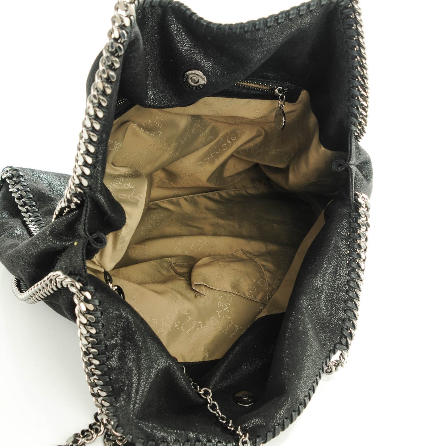 Shaggy Deer Big Falabella Tote Black