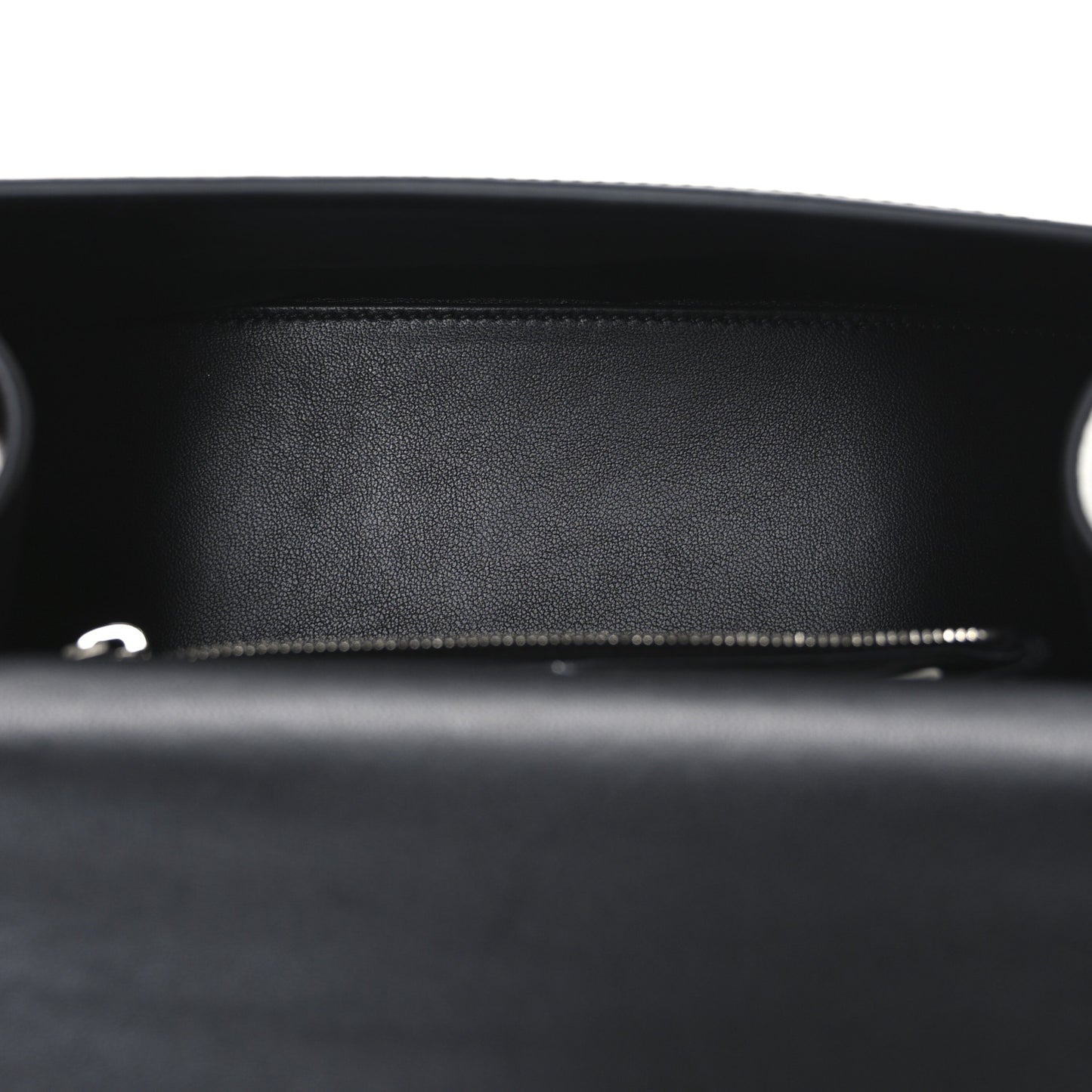 X GUCCI Canvas Boarded Plutone Calfskin Flora Logo Print Small Hourglass Top Handle Bag White Multicolor Black