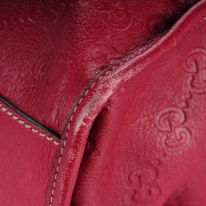Gucci Guccissima XL Tote Red 9 of 10