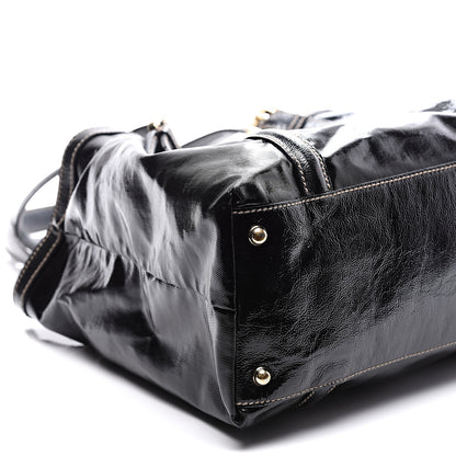 Gucci Dialux Medium Britt Shoulder Bag Black 9 of 11
