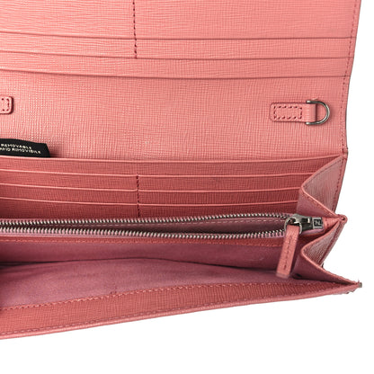 Fendi Vitello Elite Crystal Eye Monster Continental Wallet on Chain Grigio Polvere Ribes Multicolor 5 of 13