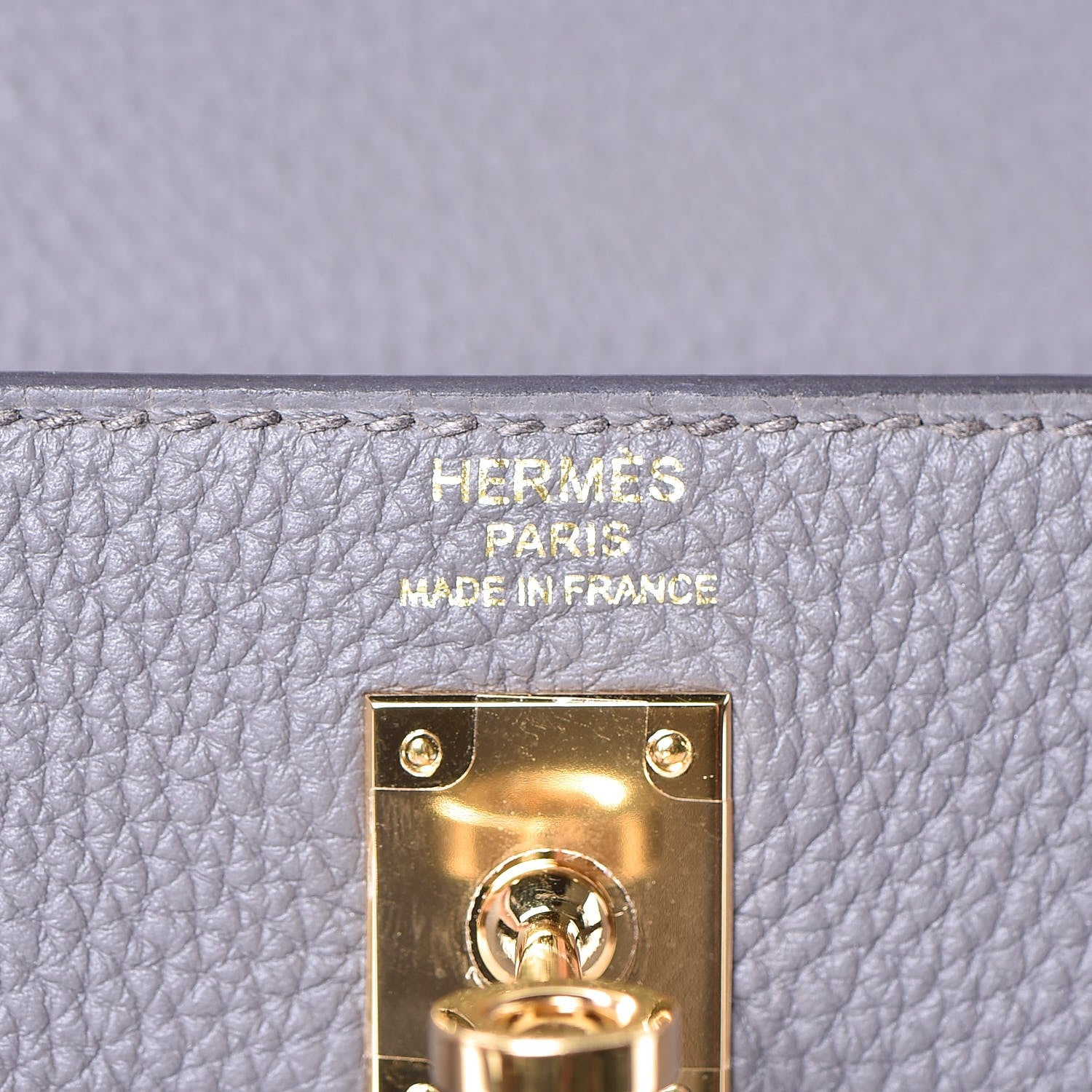 Hermes Togo Kelly Retourne 25 Etain 19 of 35