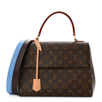 Louis Vuitton Monogram Cluny MM Blue Glacial 1 of 9