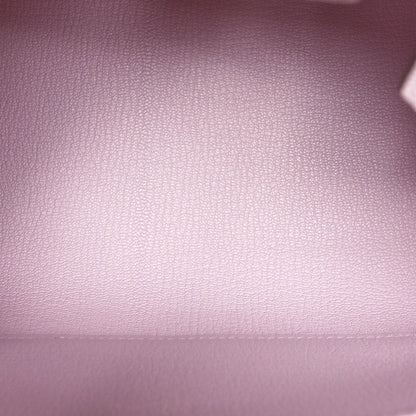 Hermes Epsom Birkin Sellier 25 Mauve Pale 5 of 11