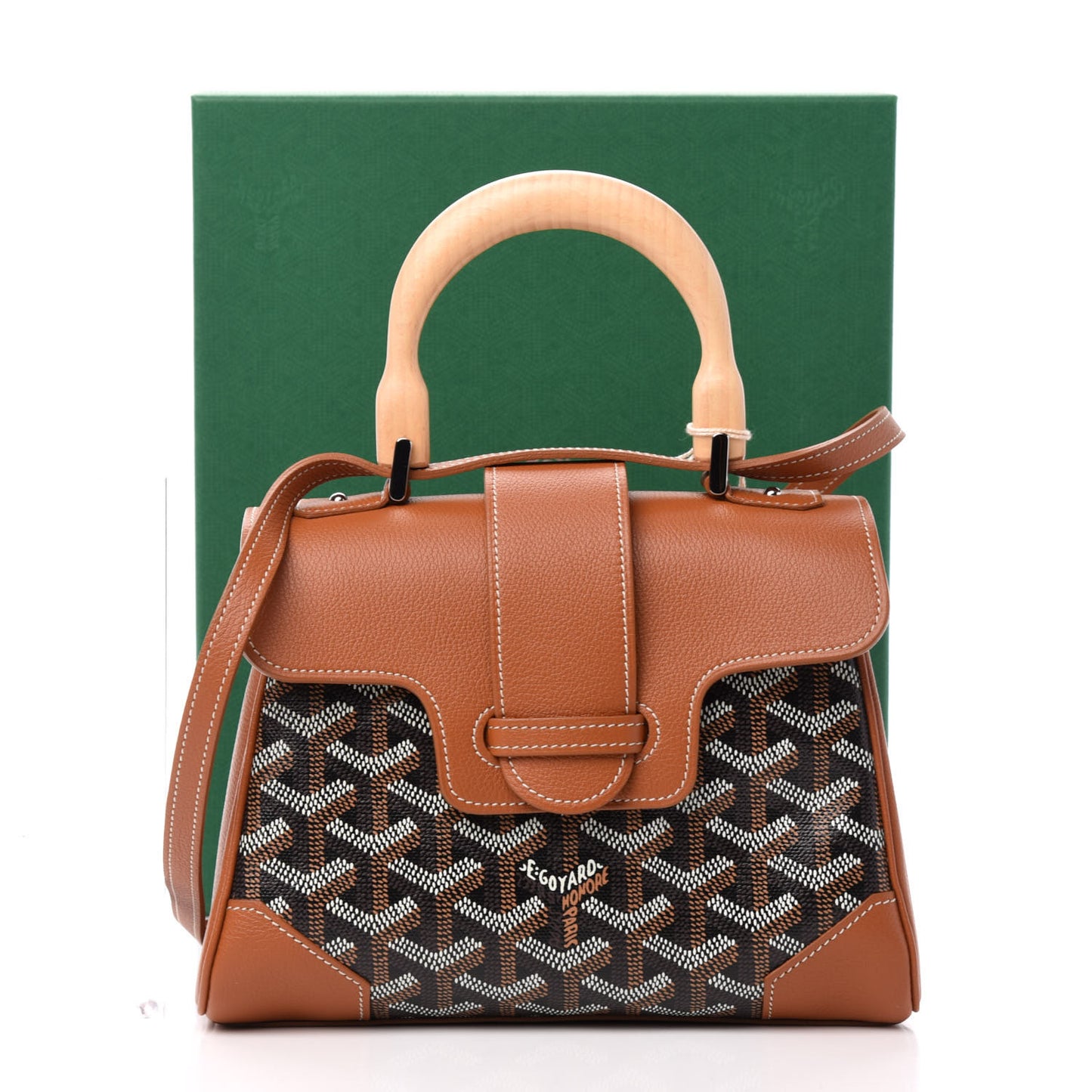 Goyardine Mini Saigon Black Gold
