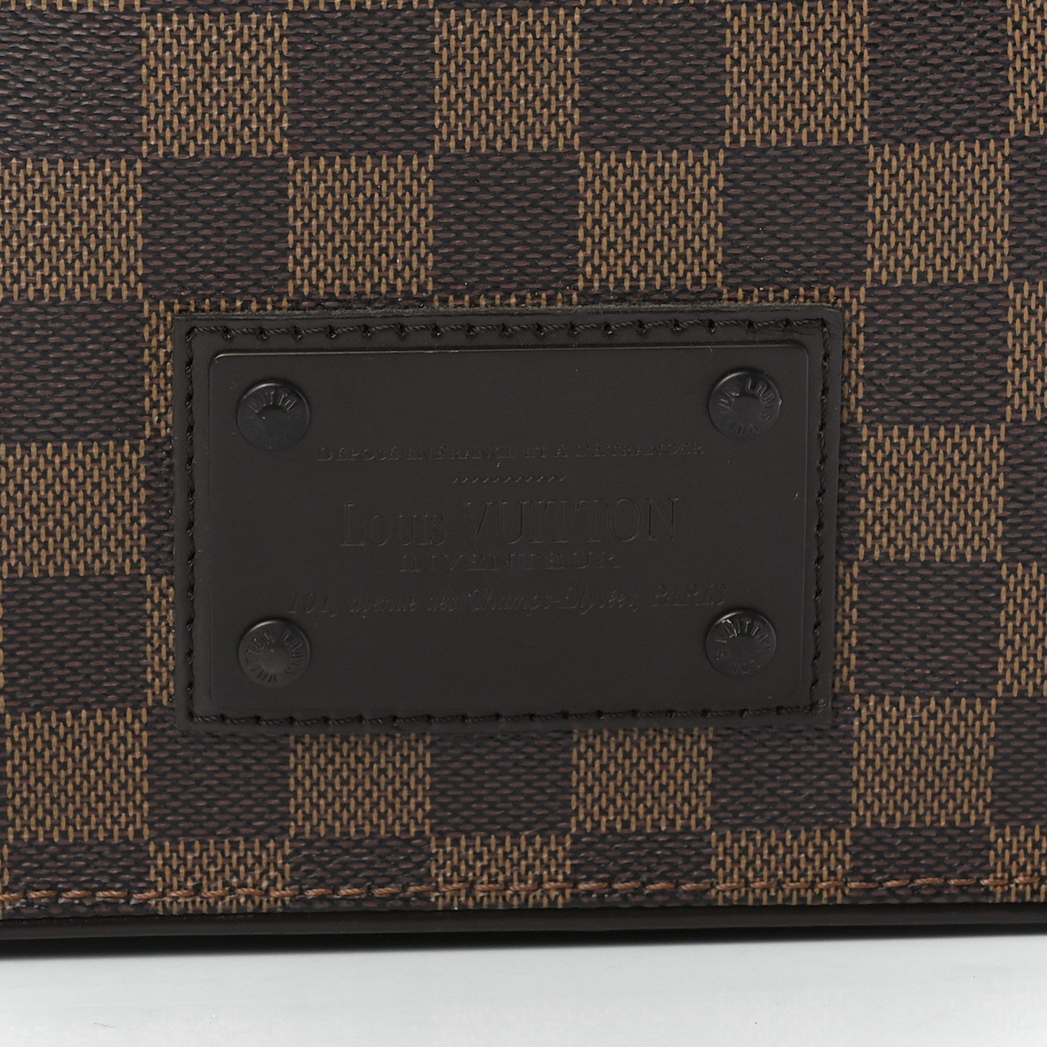 Louis Vuitton Damier Ebene Brooklyn PM 8 of 12