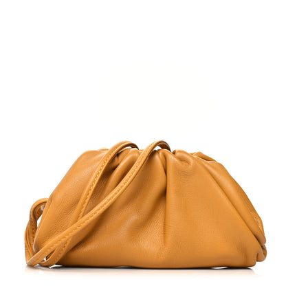 Bottega Veneta Butter Calfskin Coin Purse Caramel 1 of 12