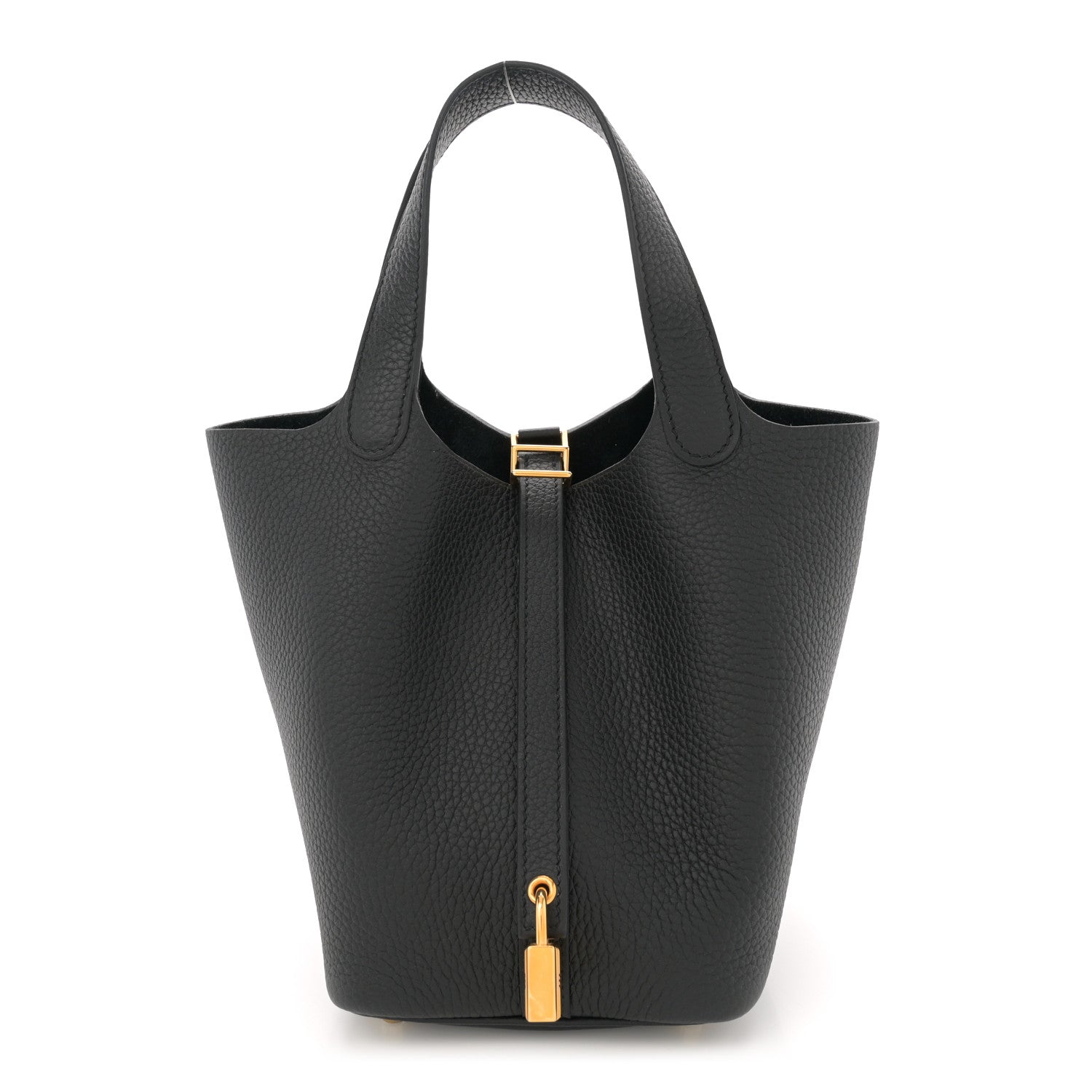 Hermes Taurillon Clemence Picotin Lock 18 PM Black 1 of 11
