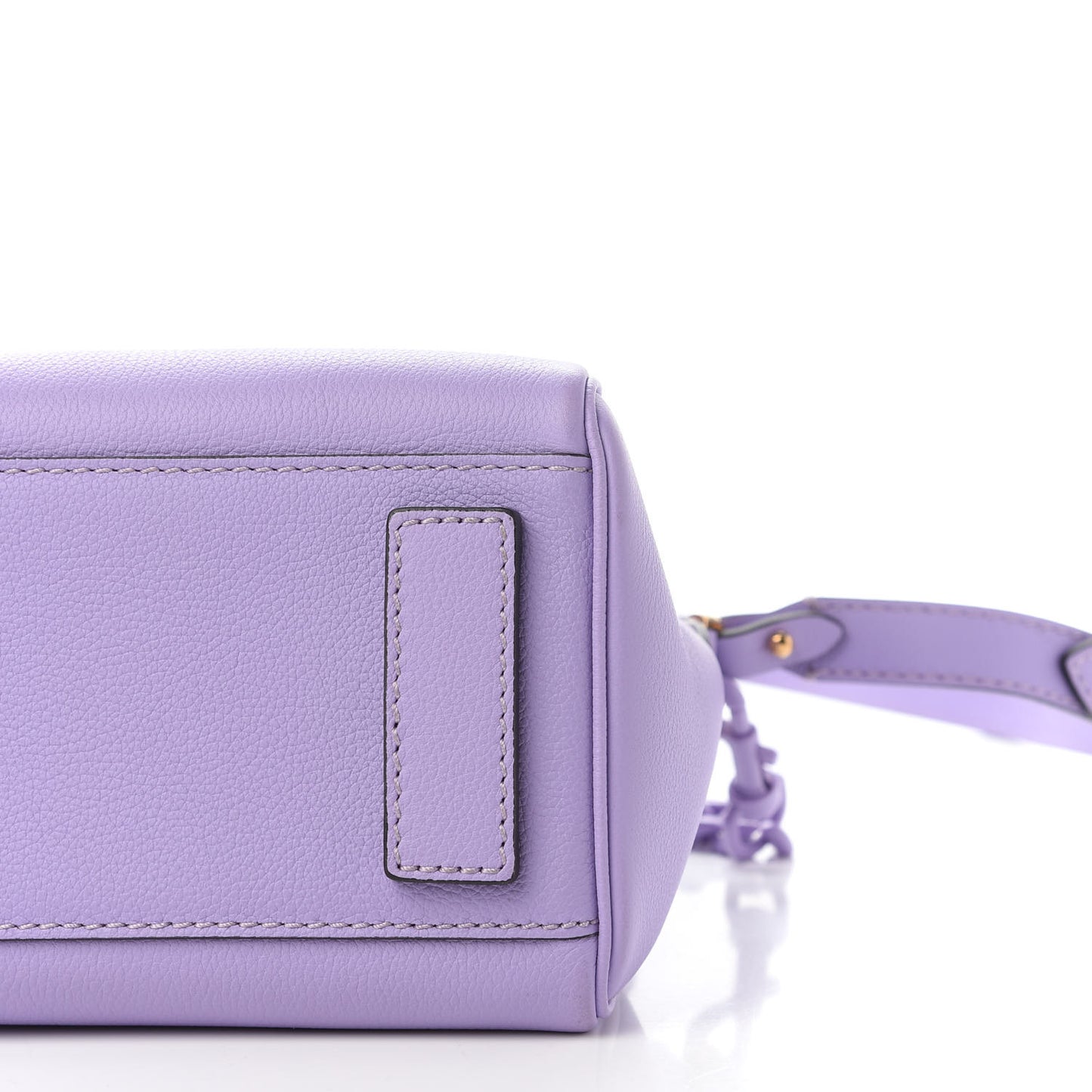 Calfskin Medusa Small Top Handle Handbag Lilac