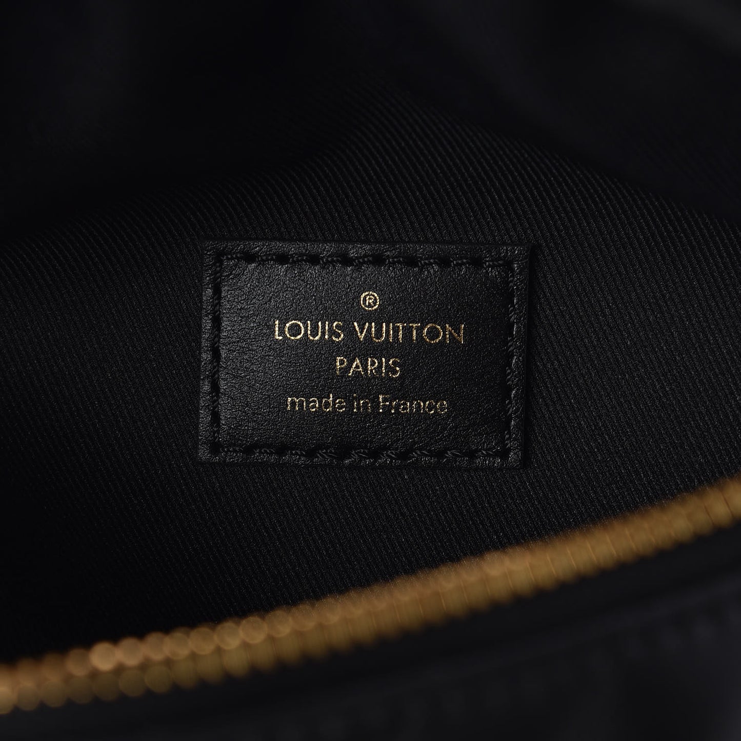 Monogram New Wave Bumbag Black