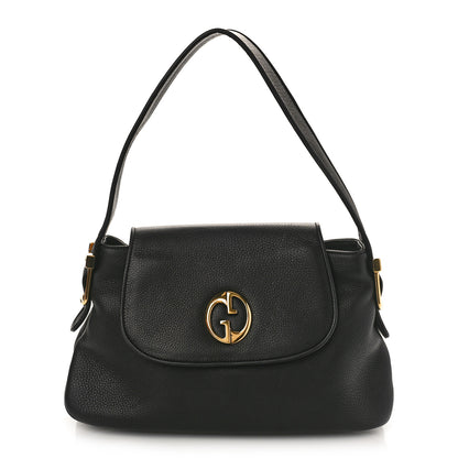 Gucci Cellarius Calfskin 1973 Shoulder Bag Black 1 of 9