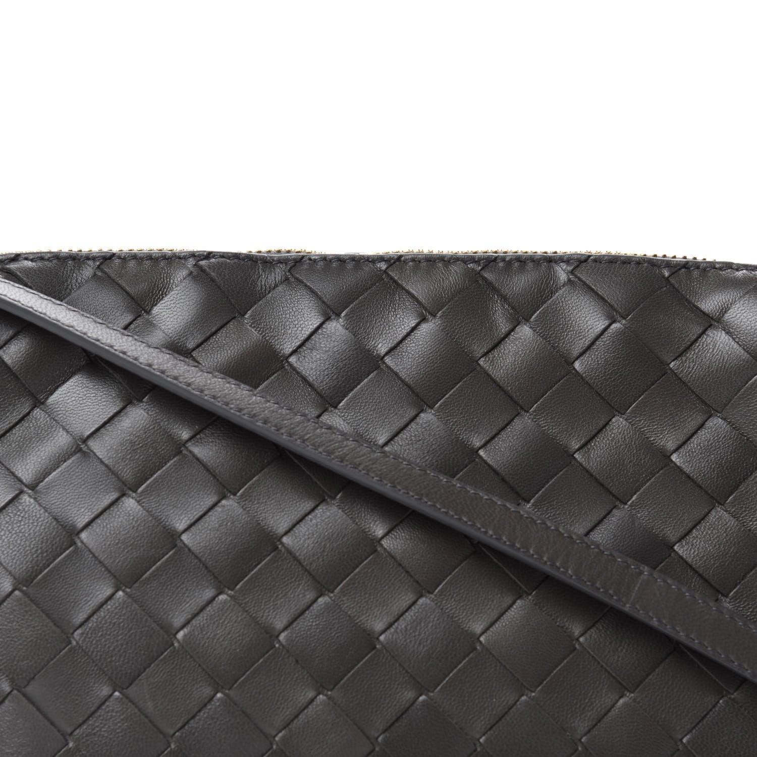 Bottega Veneta Nappa Intrecciato Crossbody Light Graphite 9 of 9