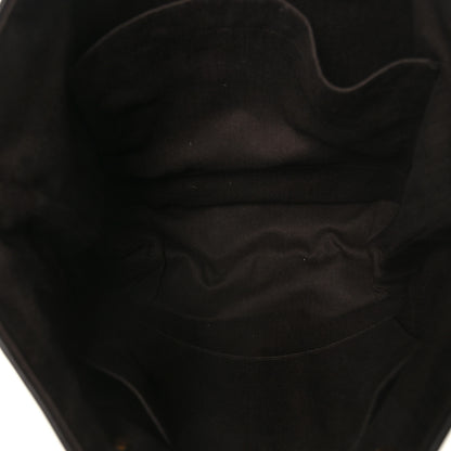 Hermes Chevron Herringbone Canvas Chennai PM Tote 5 of 9