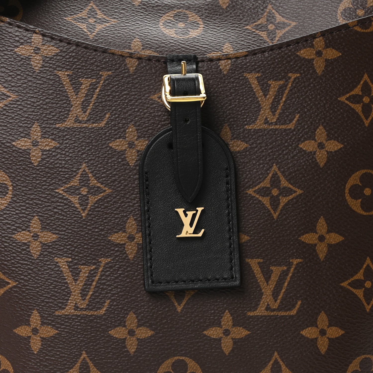 Louis Vuitton Monogram Odeon MM Black 7 of 9