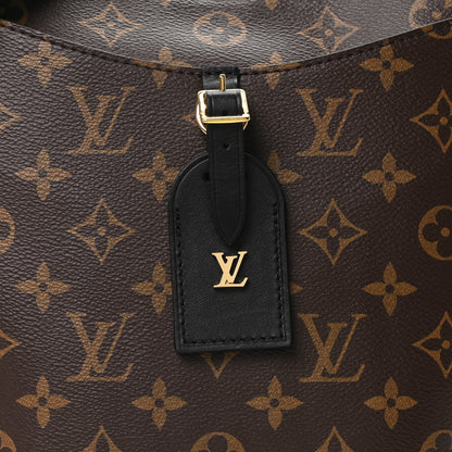 Louis Vuitton Monogram Odeon MM Black 7 of 9
