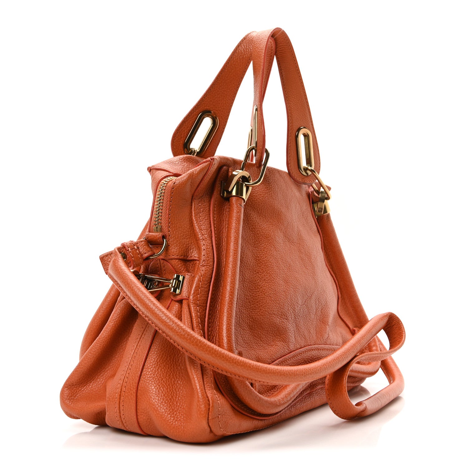 Chloe Calfskin Medium PARATY Indian Summer 3 of 10