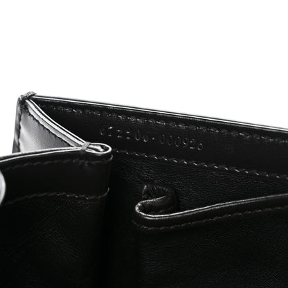 Gucci Boarded Dyana Lux Calfskin Web Monochrome Medium Bamboo 1947 Top Handle Bag Black 8 of 12